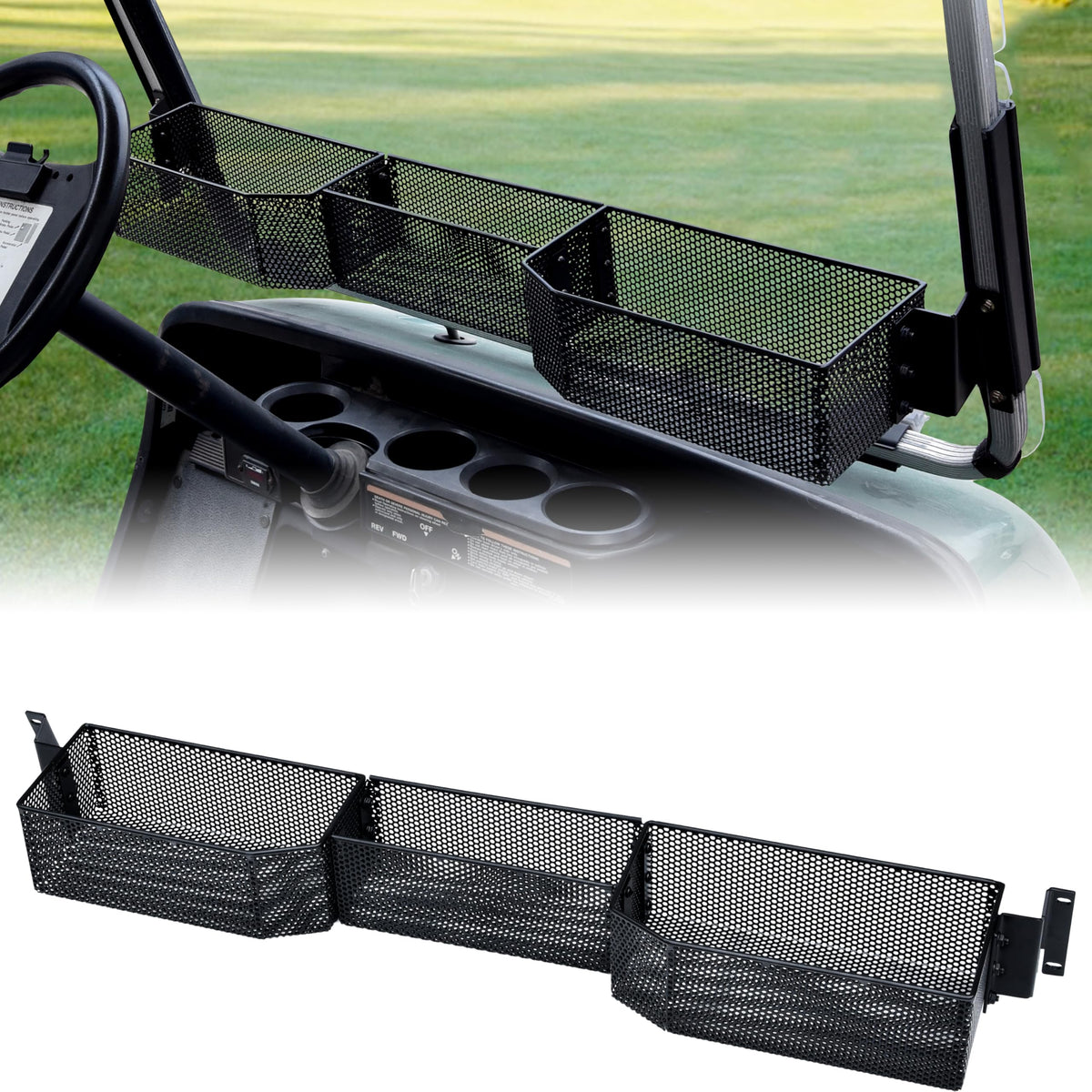 SAUTVS front view of inner storage basket for Yamaha G14-G22