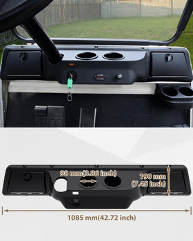 SAUTVS interior refresh for Club Car DS creates a modern, personalized cabin.