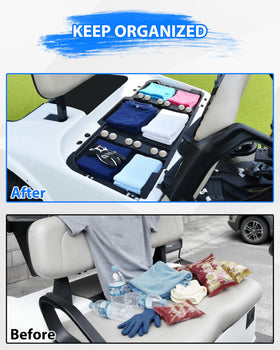 SAUTVS multi-compartment tray close-up showing organization options