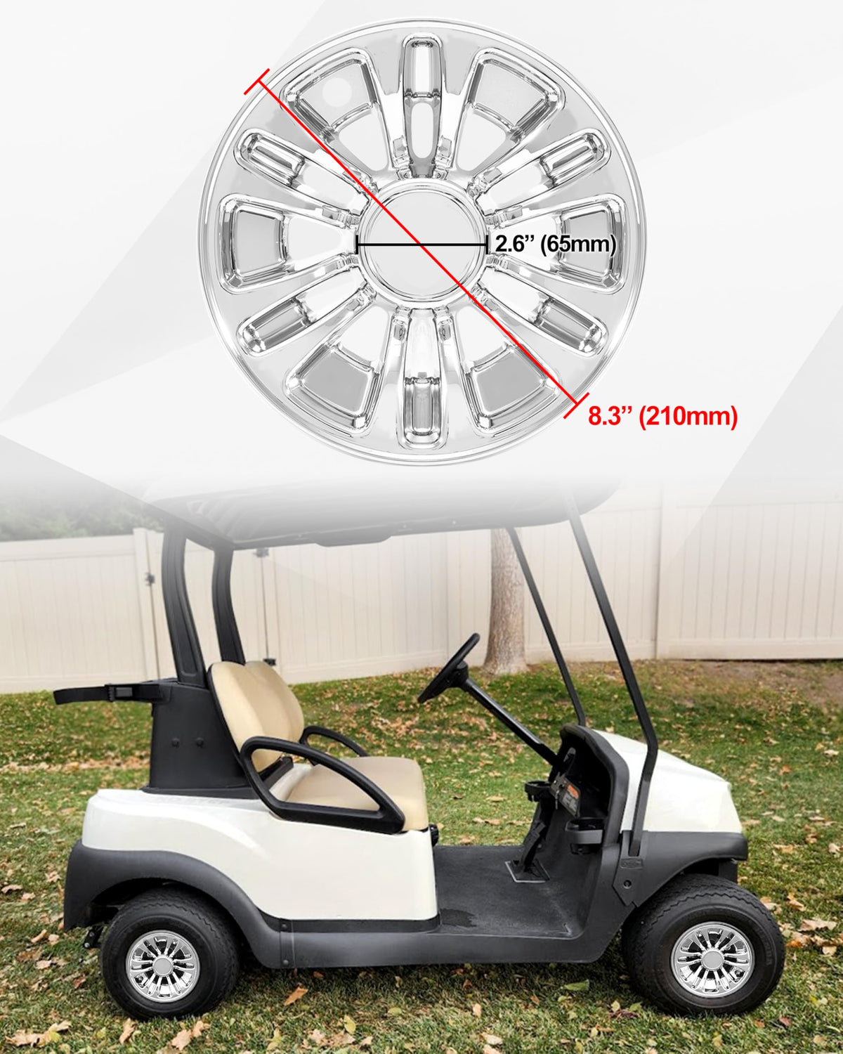 SAUTVS off-road protection and style for 8-inch wheels