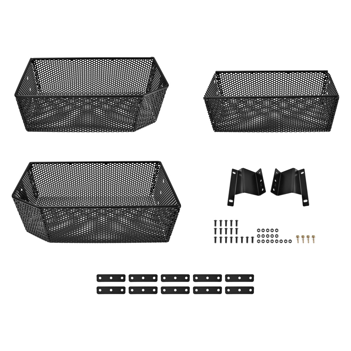 SAUTVS front storage basket enhances EZGO TXT organization possibilities.