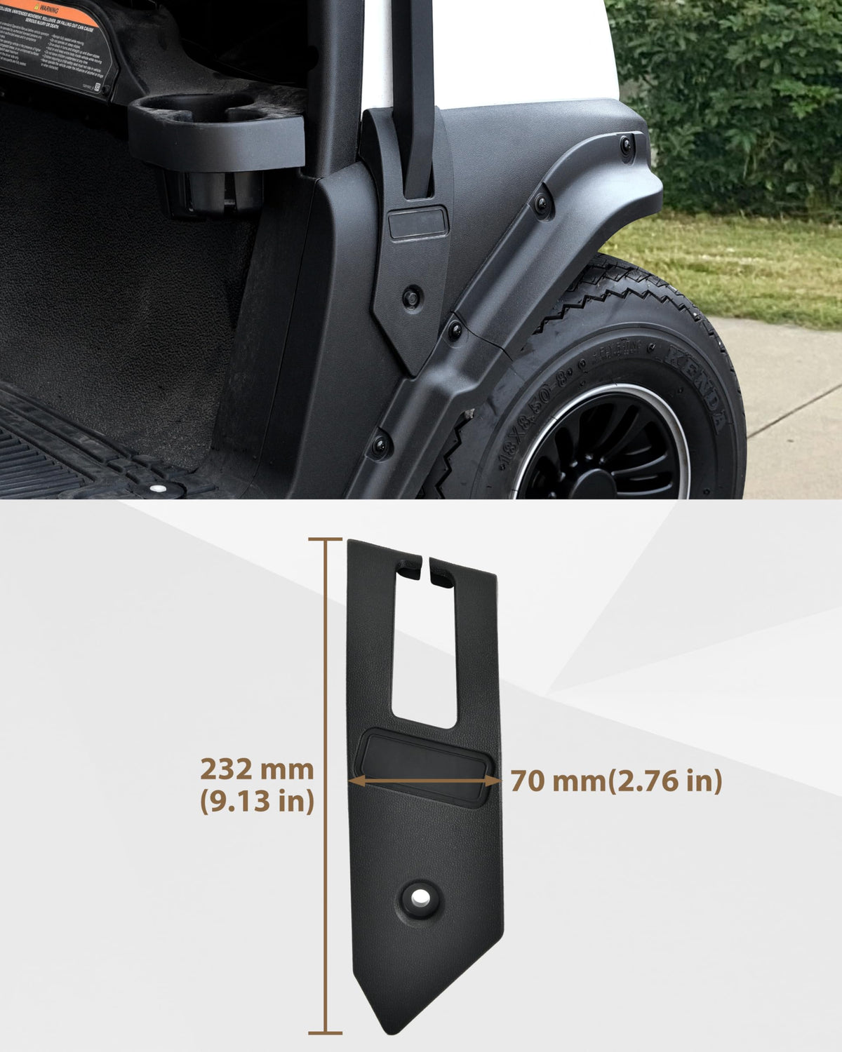 Sautvs replacement kit pack includes both left and right covers.