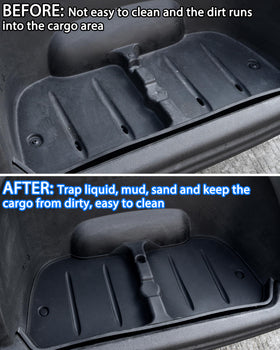 SAUTVS Rubber Slush Liner All-Weather Coverage provides durable protection.