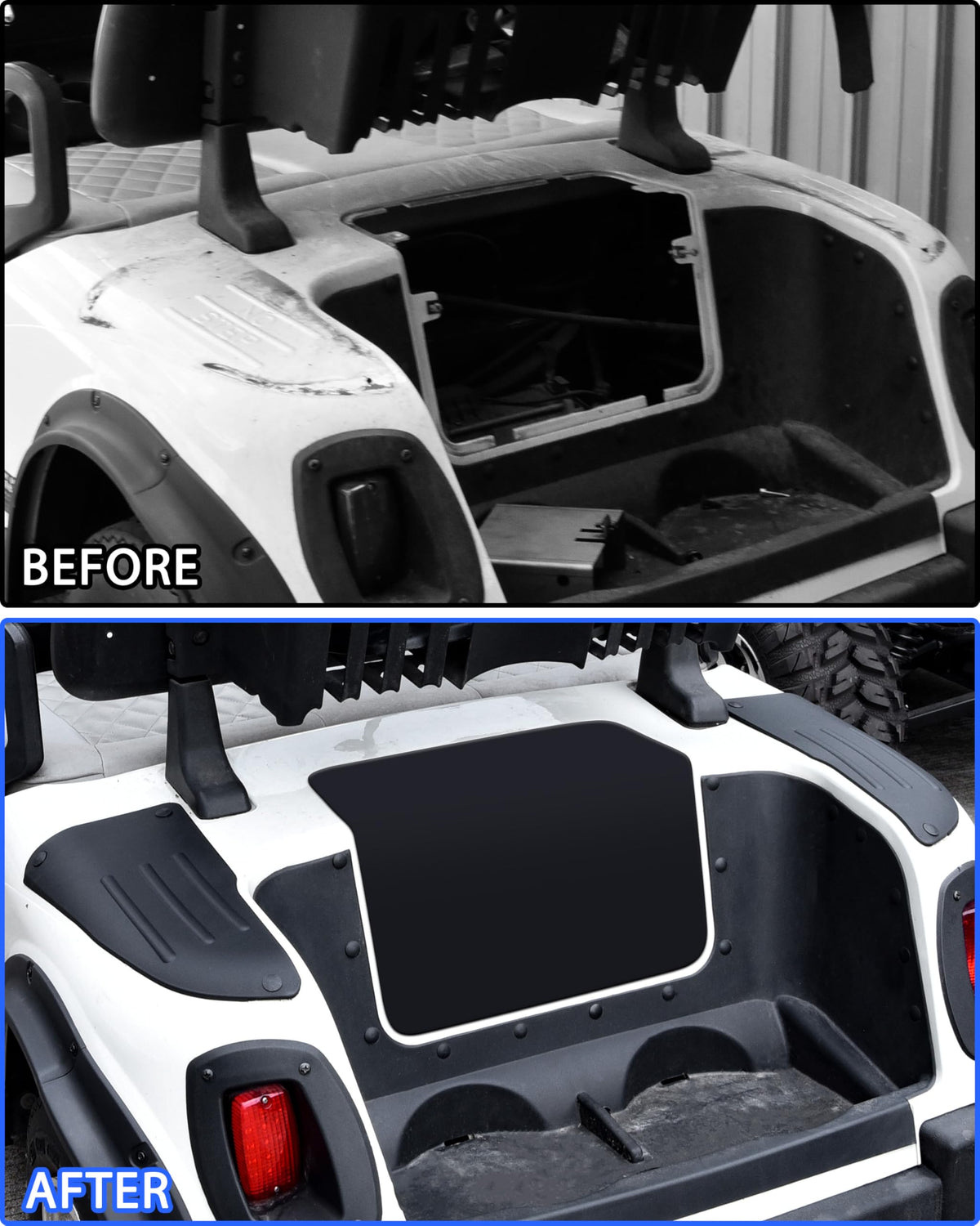 SAUTVS RXV scuff guard passenger-side panel shields against scrapes