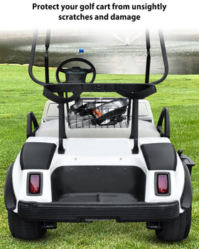 Material detail of SAUTVS scuff guard panel showing premium PP plastic