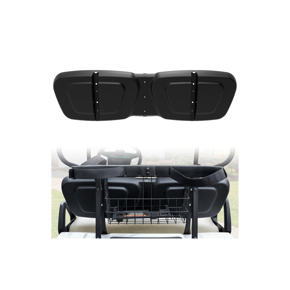 SAUTVS seat back cap for Club Car DS 2001+ with secure fit for a refreshed look.