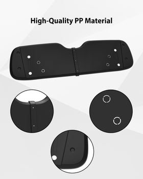 SAUTVS seat back cap close-up shows textured surface on EZGO RXV Valor 2025