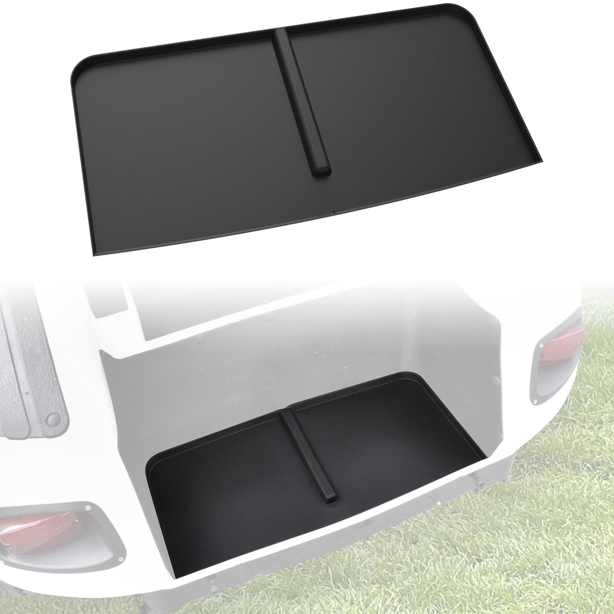 SAUTVS bagwell liner for EZGO TXT 1996-2013 keeps rear storage clean and organized.