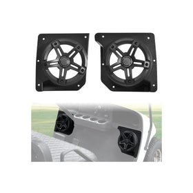 SAUTVS under-dash kick speaker pod front panel directs sound toward the front seats