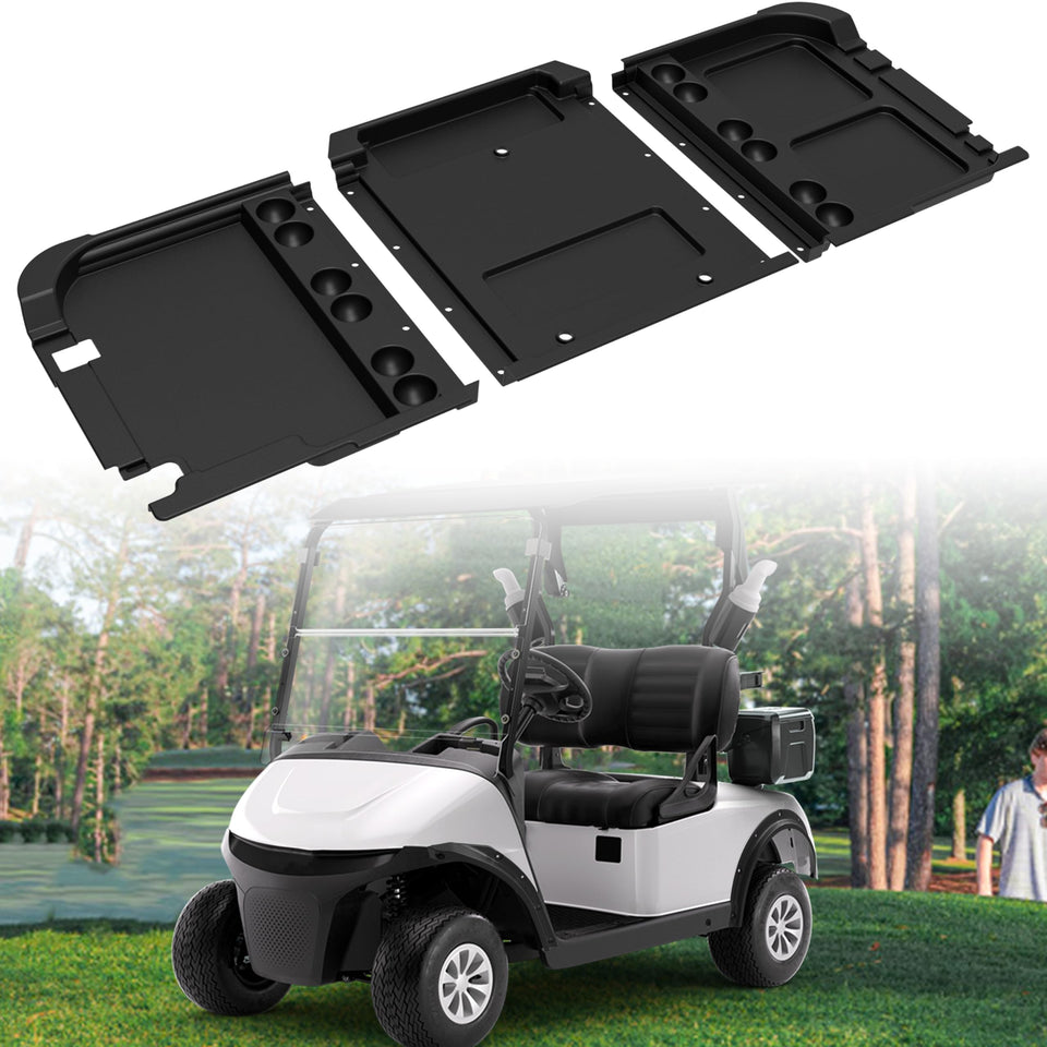 SAUTVS under-seat storage box installed on EZGO RXV Valor 2025 for organized space