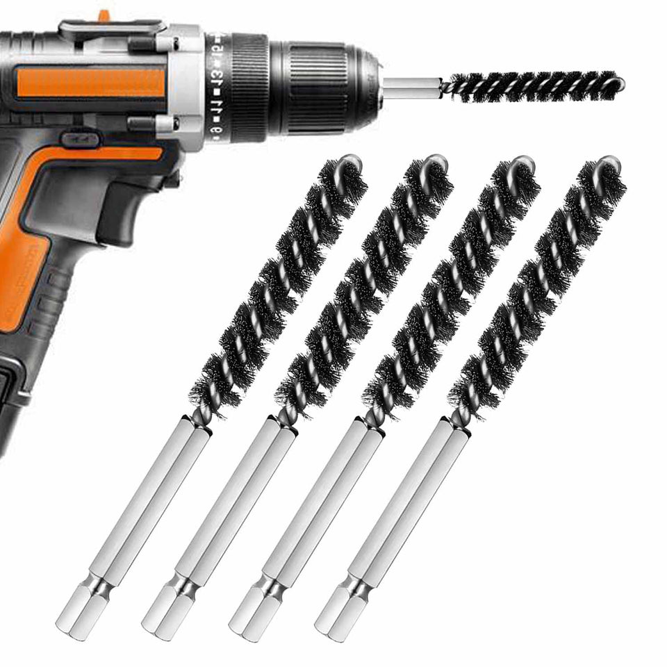 Sazoemao golf club hosel brush assembly shows four-piece kit for easy maintenance.