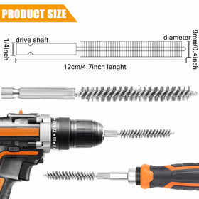 Sazoemao durable stainless steel brush body designed for reliability.