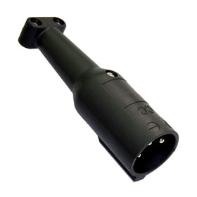 ScaAuto 3-pin round plug with 5mm pin diameter for compatibility.