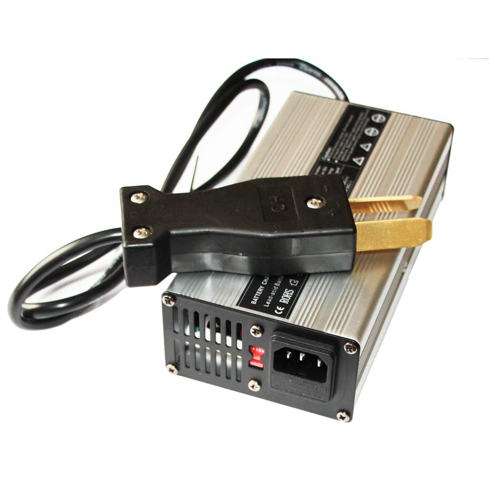 LED indicators showing power and charging status for ScaAuto charger