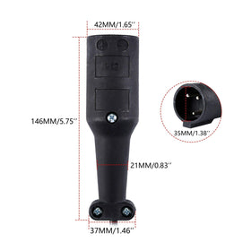 ScaAuto reinforced engineering plastic connector for durable use on carts.
