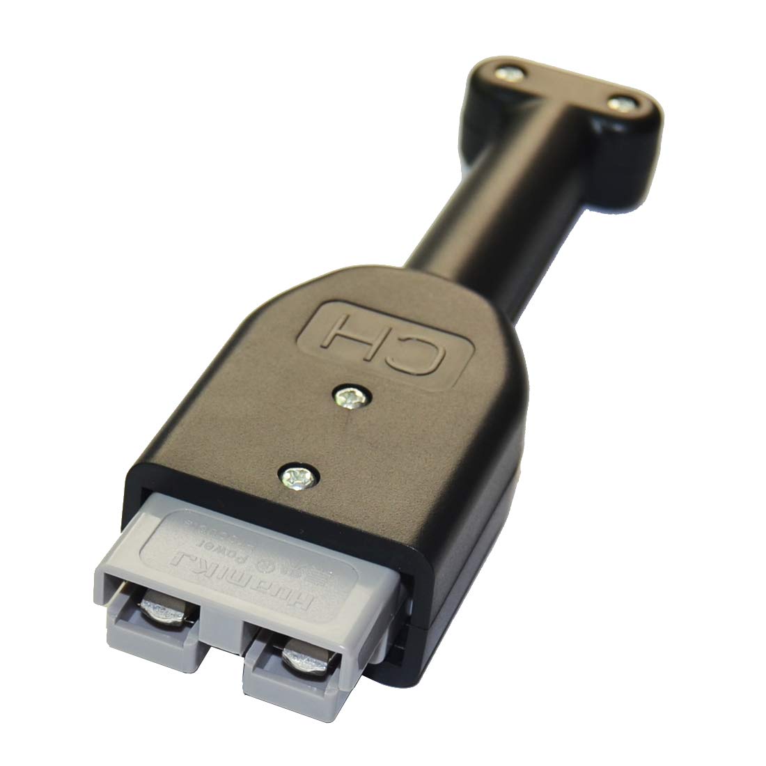 ScaAuto SB50 connector with handle for EZ-Go golf carts, easy grip during installation
