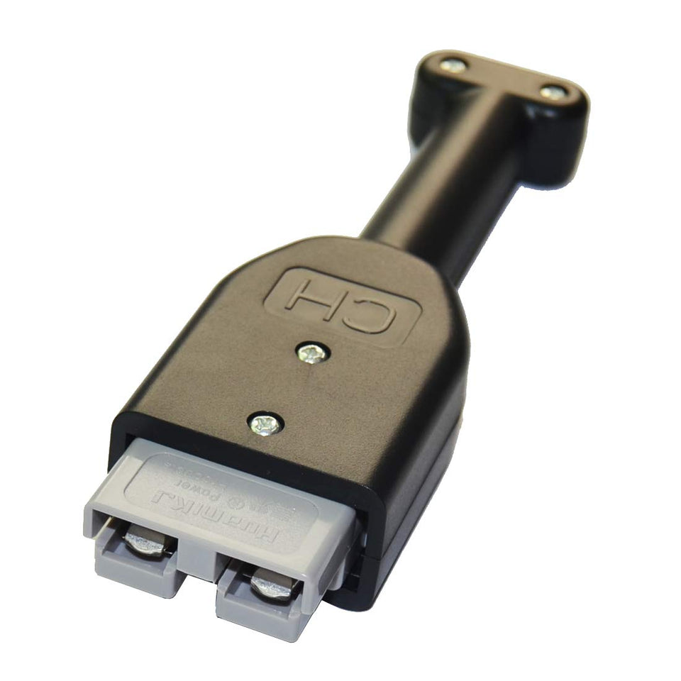 ScaAuto SB50 connector with handle for EZ-Go golf carts, easy grip during installation