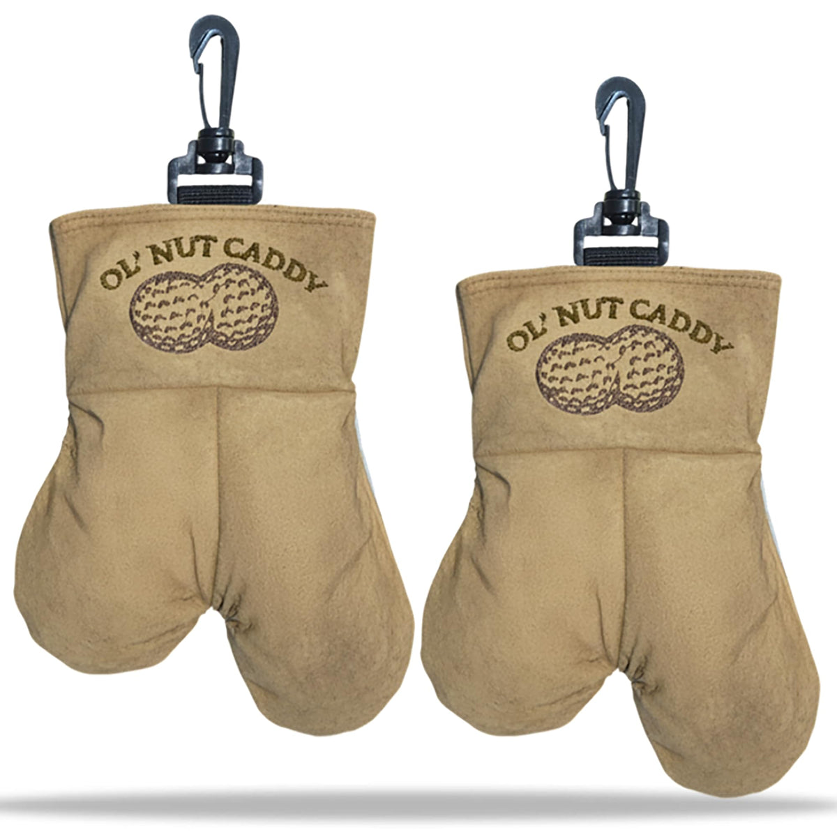 Scale Wear Design Senior Ol Nut Caddy pouch with belt clip for quick on course access