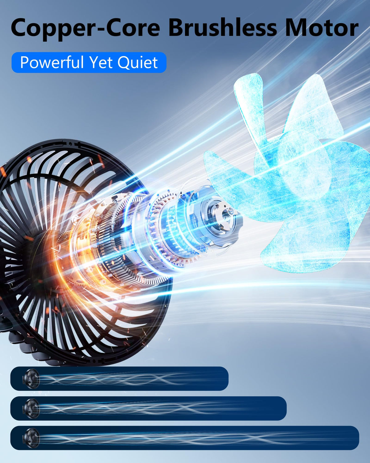 scenein 360-degree adjustable fan lets you direct breeze from any angle