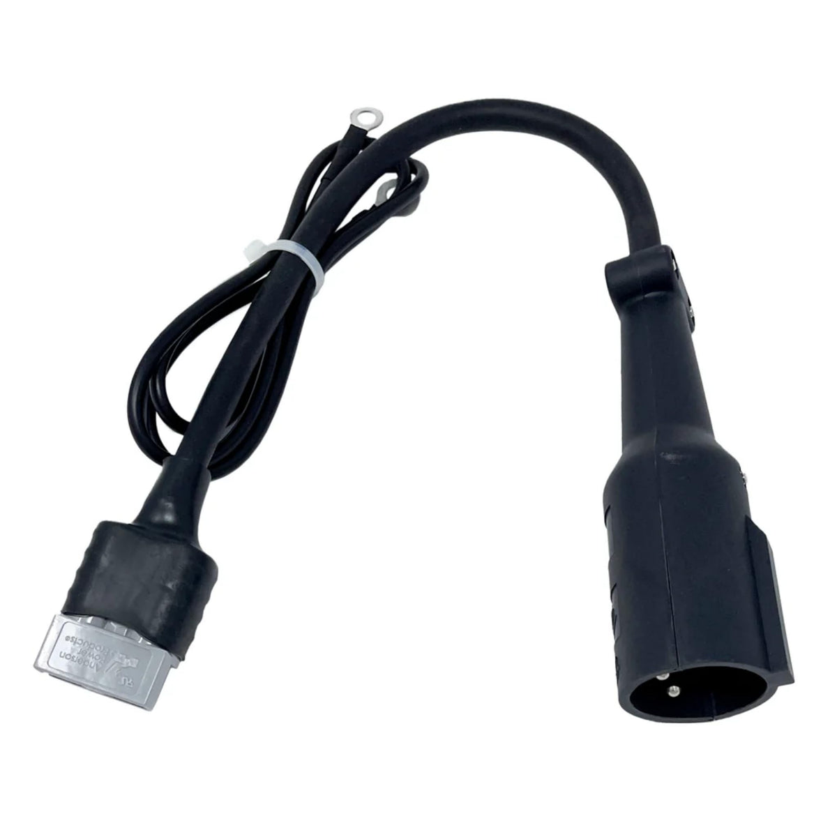Schauer SB50 grey output connector compatibility for golf cart charging.