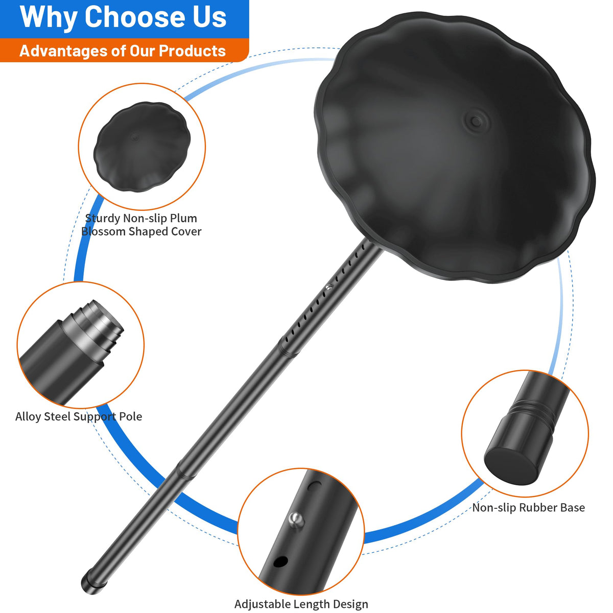 Scisum tool-free setup makes setup fast at airports or clubs.