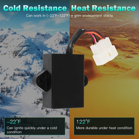 SCITOO CDI box plug-in replacement, easy installation.