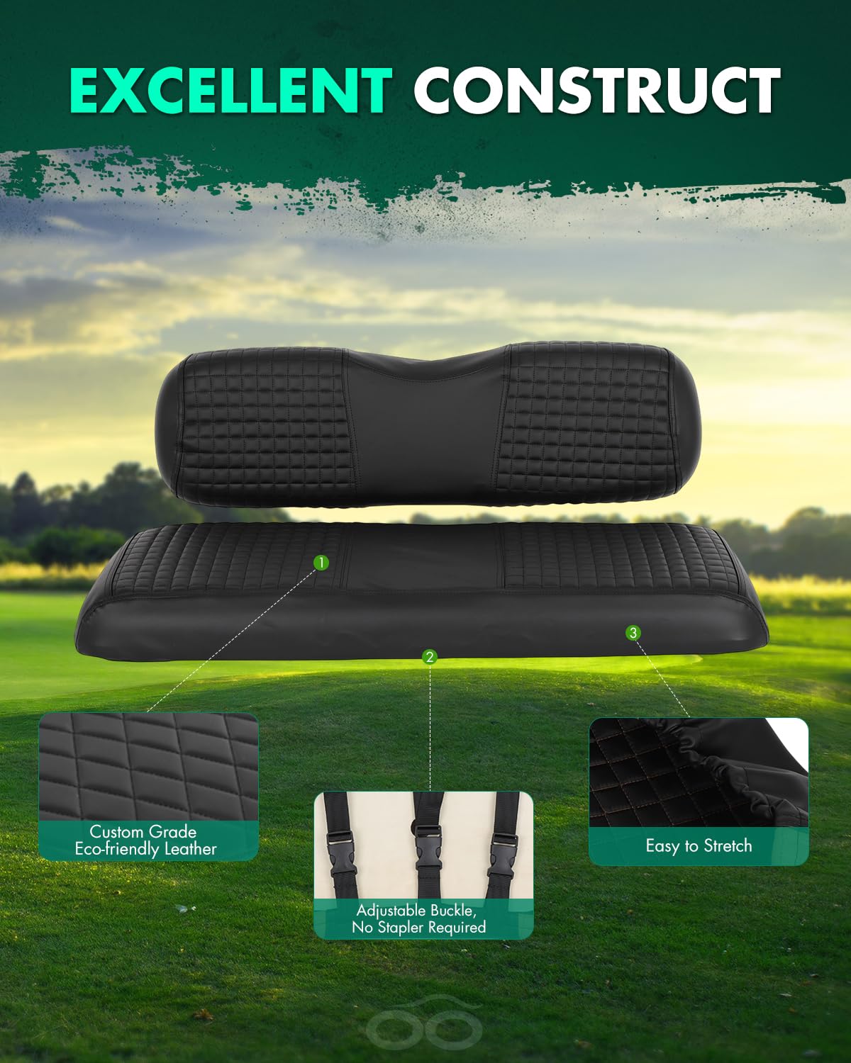 SCITOO quick-install design lets you fit in minutes.