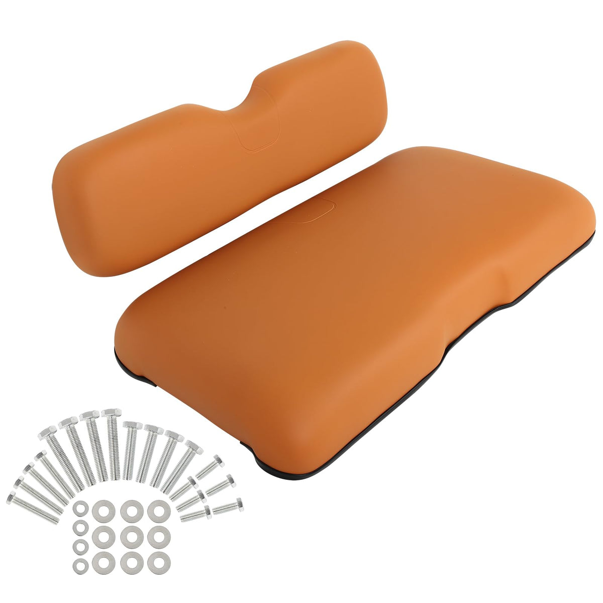 SCITOO EZGO RXV front seat bottom cushion orange for comfortable golf-cart rides