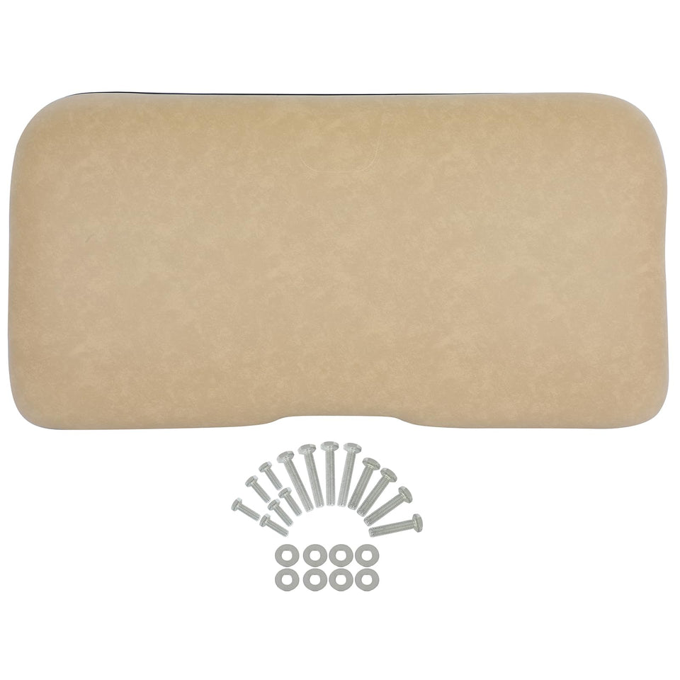 SCITOO EZGO RXV front seat bottomt tan cushion for a comfortable ride.