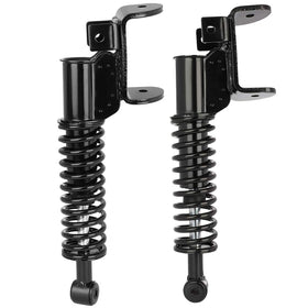 SCITOO EZGO RXV front shock absorber close-up for smoother rides.