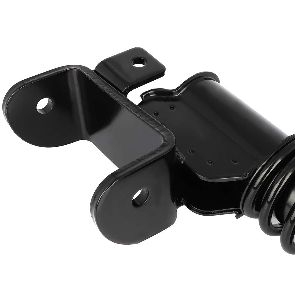 Front shock assembly enhances stability during turns on EZGO RXV.