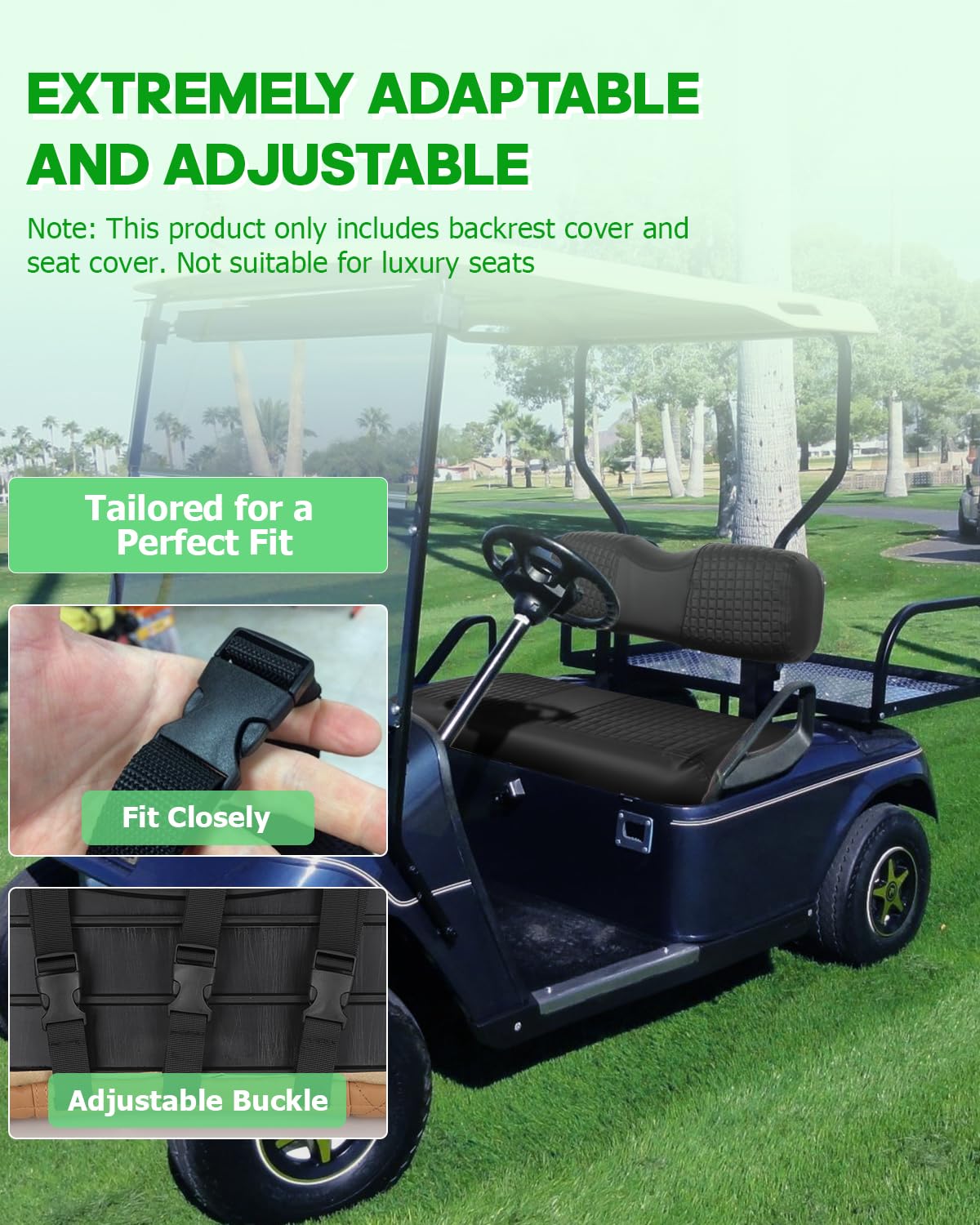 SCITOO EZGO RXV seat update look for a like-new appearance.