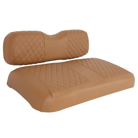 SCITOO EZGO TXT front seat cover in brown protects upholstery and resists wear
