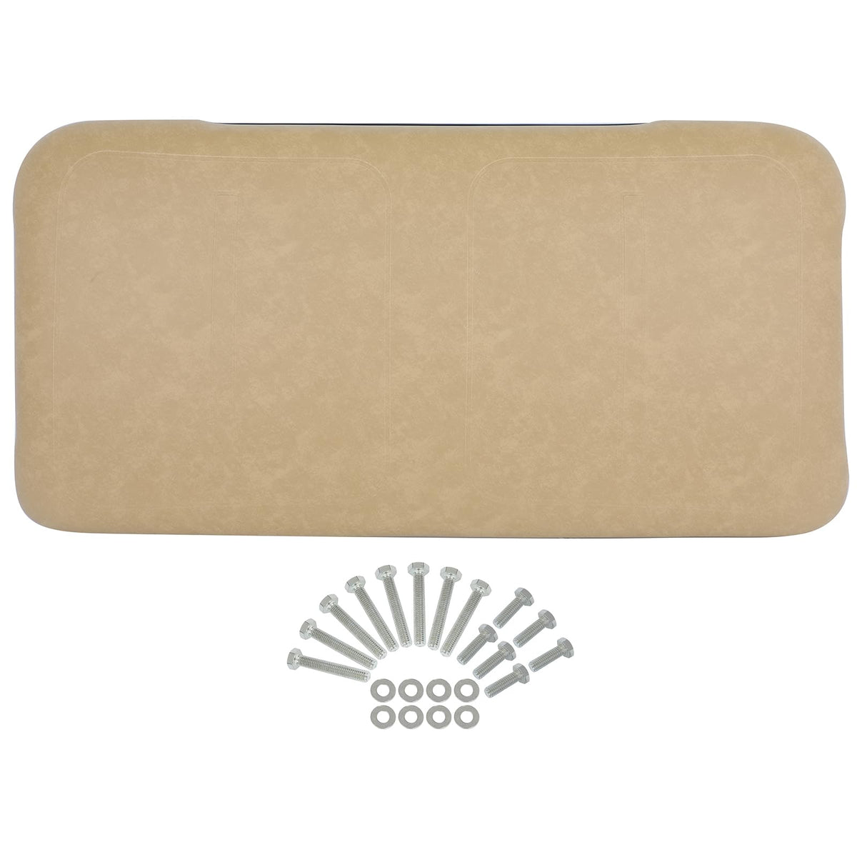 SCITOO front cushion tan for EZGO TXT 1994-up, improving front seating comfort.