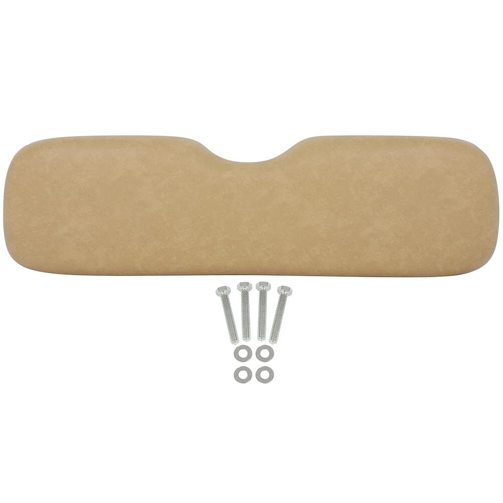 SCITOO front seat backrest assembly in tan enhances EZGO RXV interior comfort.