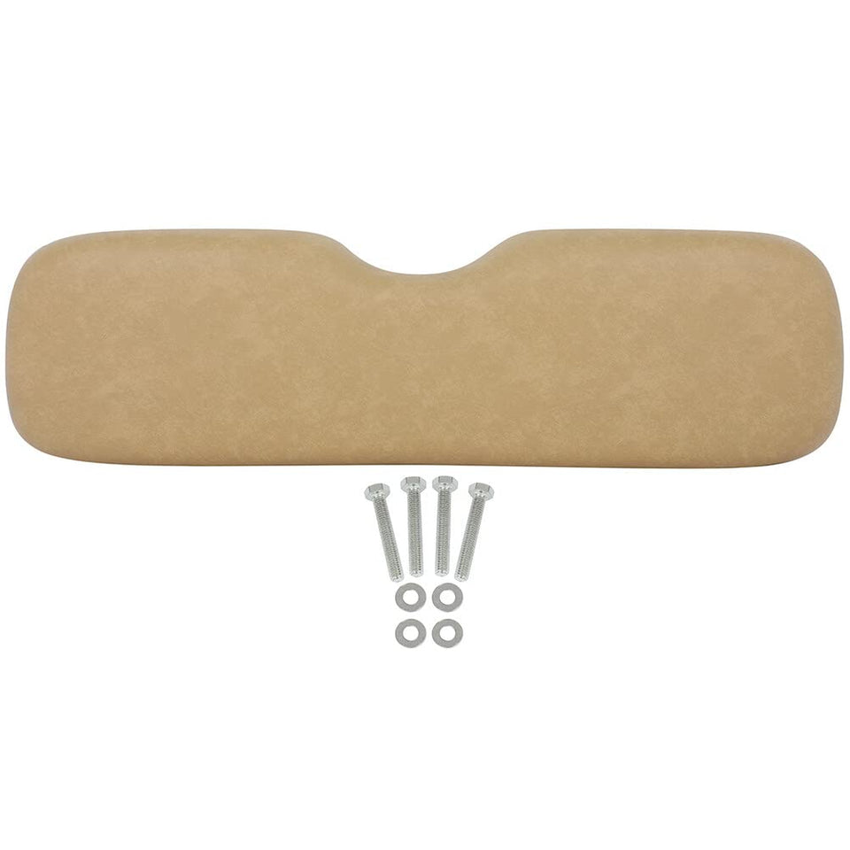 SCITOO front seat backrest assembly in tan enhances EZGO RXV interior comfort.