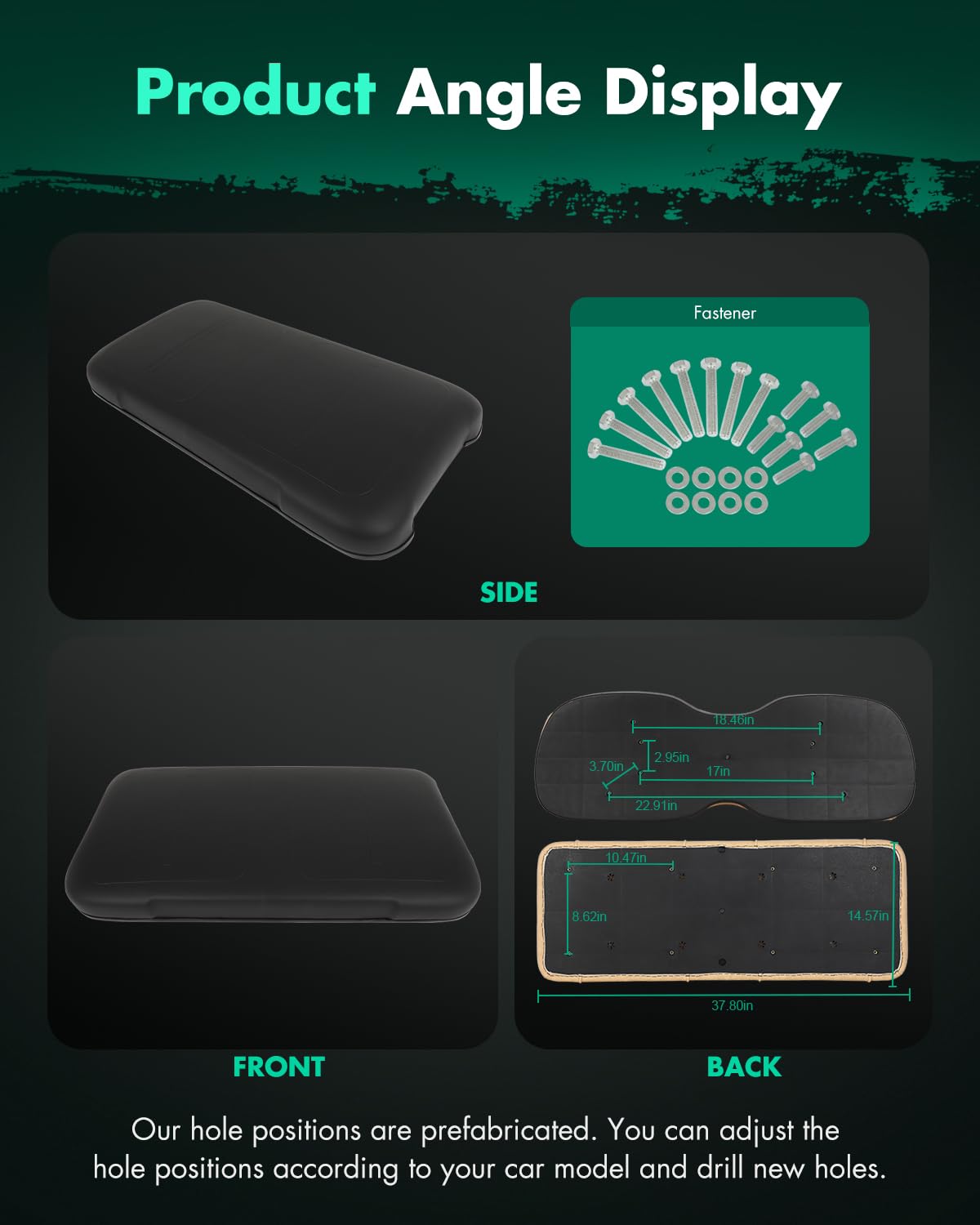 SCITOO EZGO TXT cushion kit ready for easy installation.