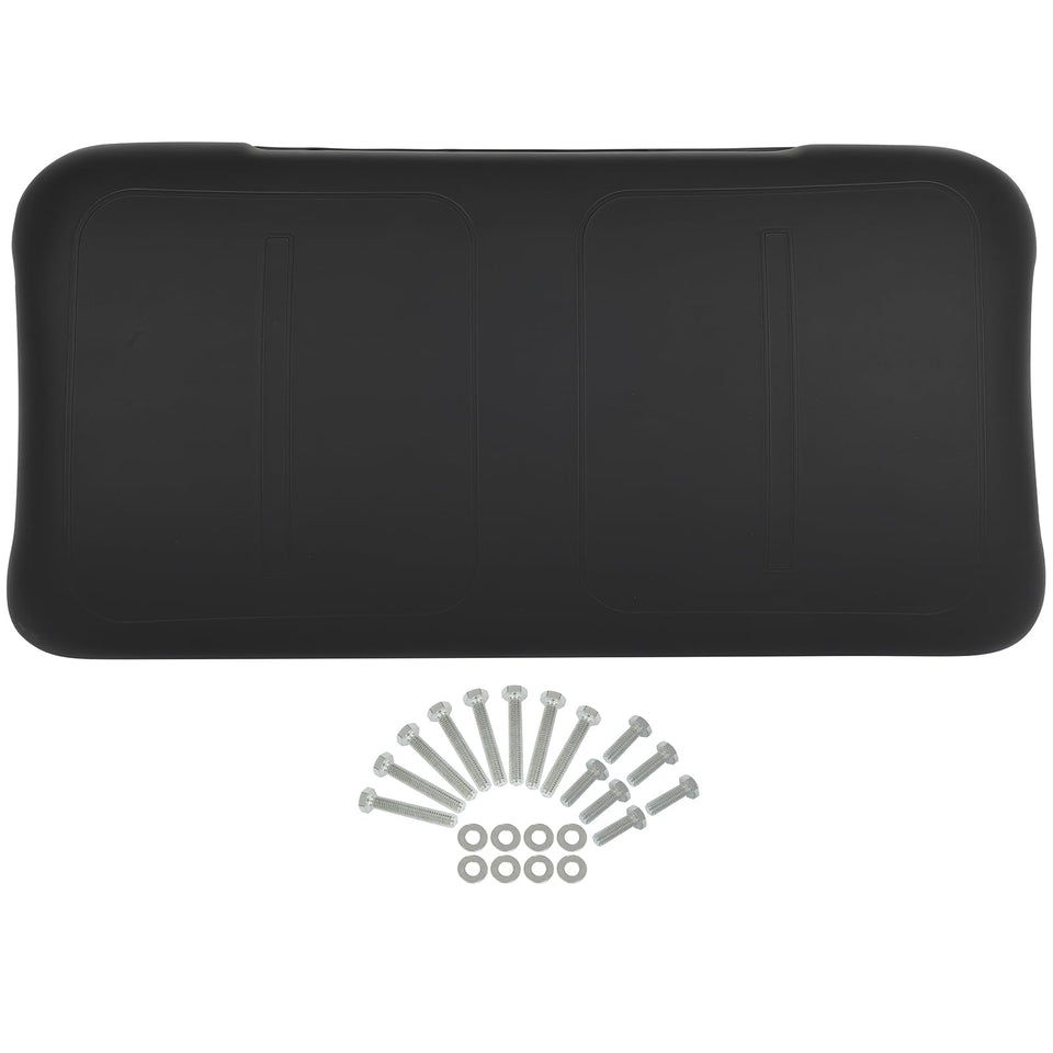 SCITOO EZGO TXT front seat bottom cushion in black enhances passenger comfort.