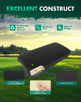 SCITOO EZGO TXT cushion with pre-made holes allows on-vehicle adjustments.