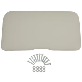 SCITOO front seat bottomt assembly on EZGO RXV enhances interior with a clean white cushion.