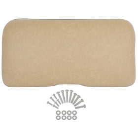 SCITOO front seat bottomt tan cushion enhances passenger comfort.