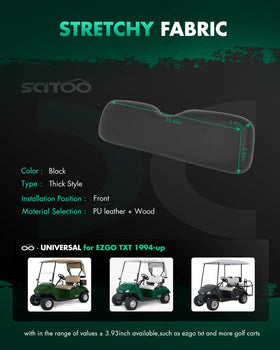 SCITOO EZGO TXT backrest cushion assembly provides supportive seating