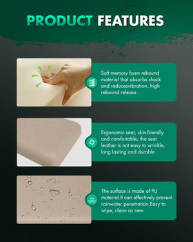 SCITOO high-density foam delivers fast rebound and lasting comfort.