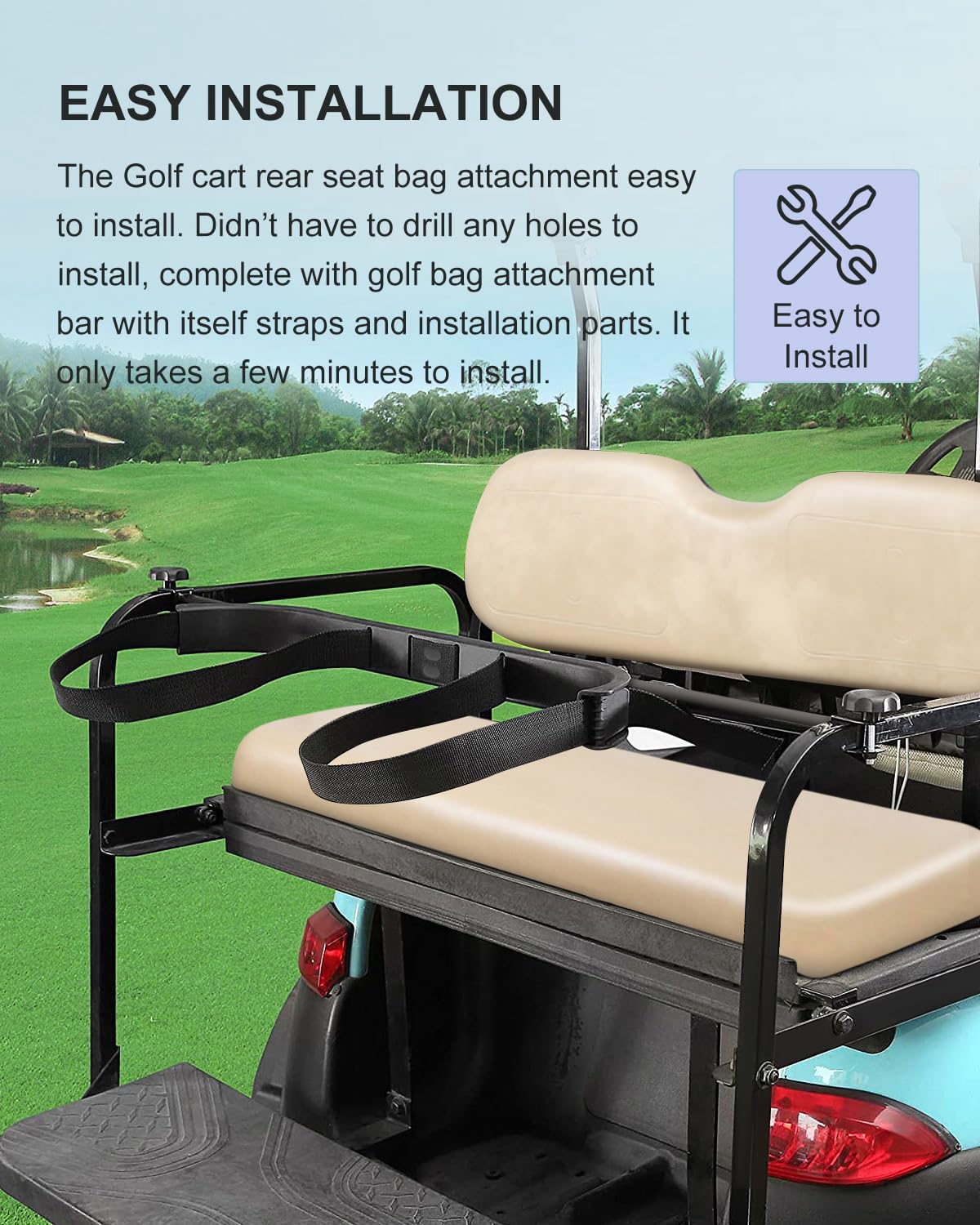 SCITOO durable metal-plastic bracket for rugged cart use