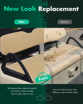SCITOO pre-cut cushion holes tan for easy fitment