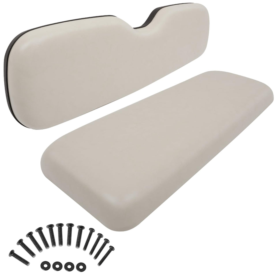 SCITOO wheat rear cushions for EZGO TXT back seat offer comfortable padding