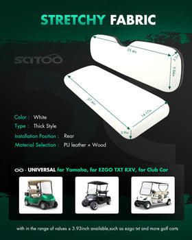 SCITOO rear cushions for EZGO RXV offer durable support for riders