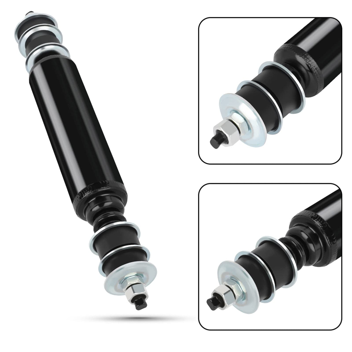 SCITOO rear shock absorber installed on Club Car DS for smoother ride.