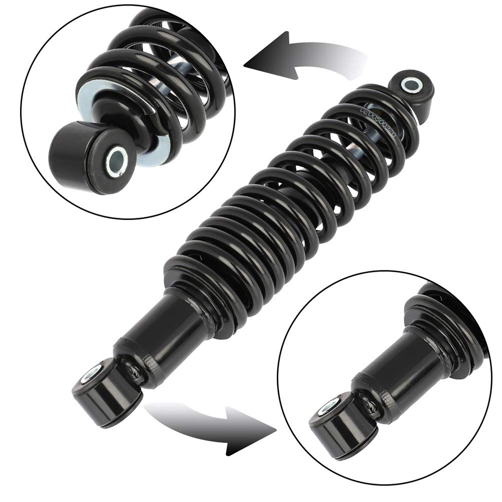 SCITOO stability-focused rear shock improves handling on uneven surfaces.