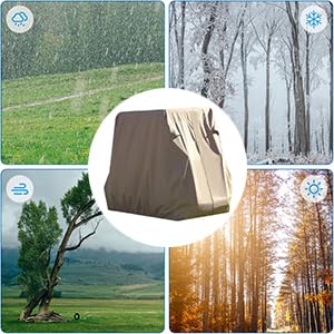 Scott Edward cover with air vents for breathability and dryness.
